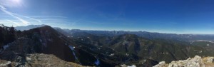 Eine Minute Entspannung für dich Bergpanorama Schnneeberg